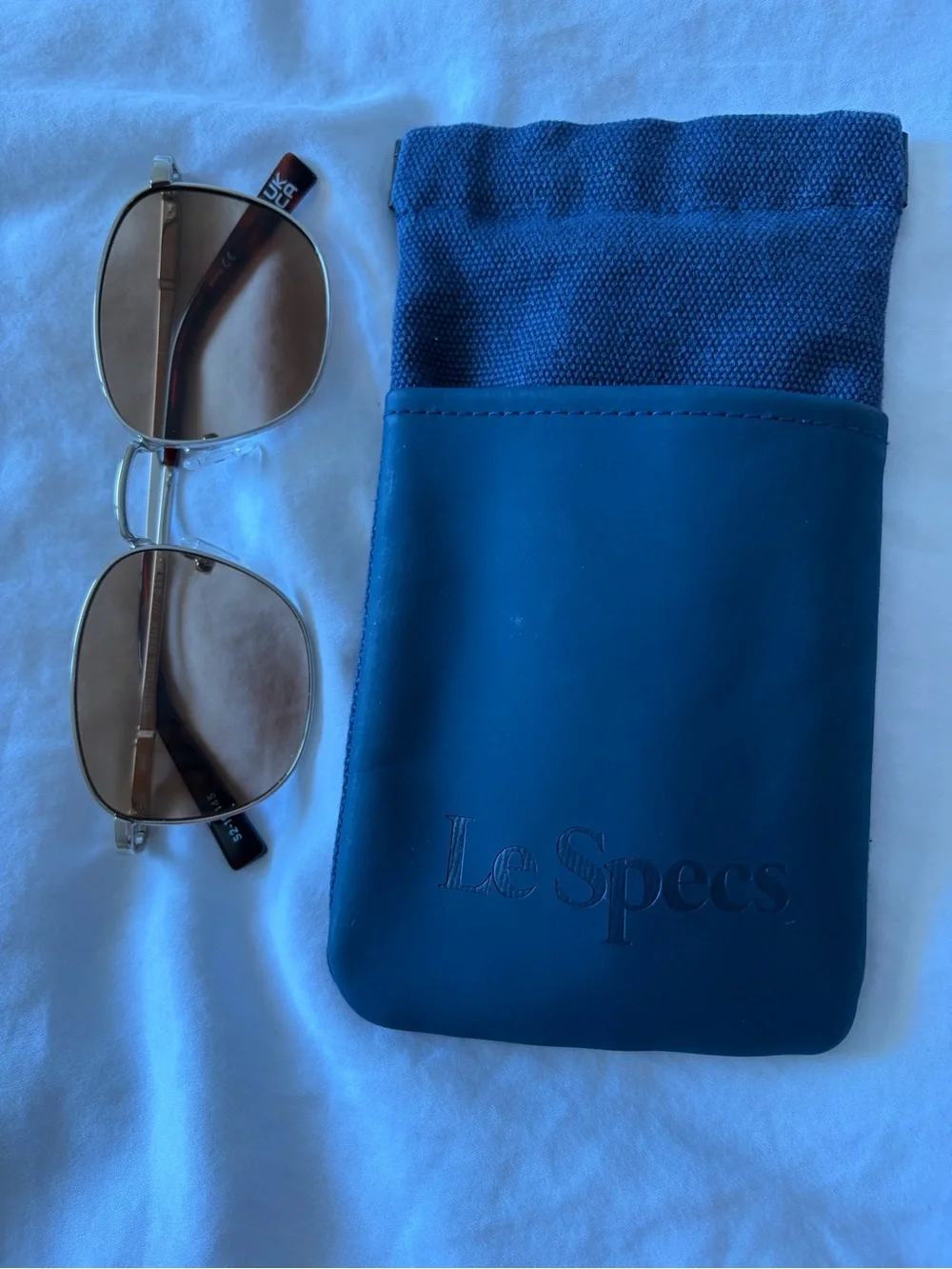 Le Spec Neptune Deux 52mm Square Sunglasses